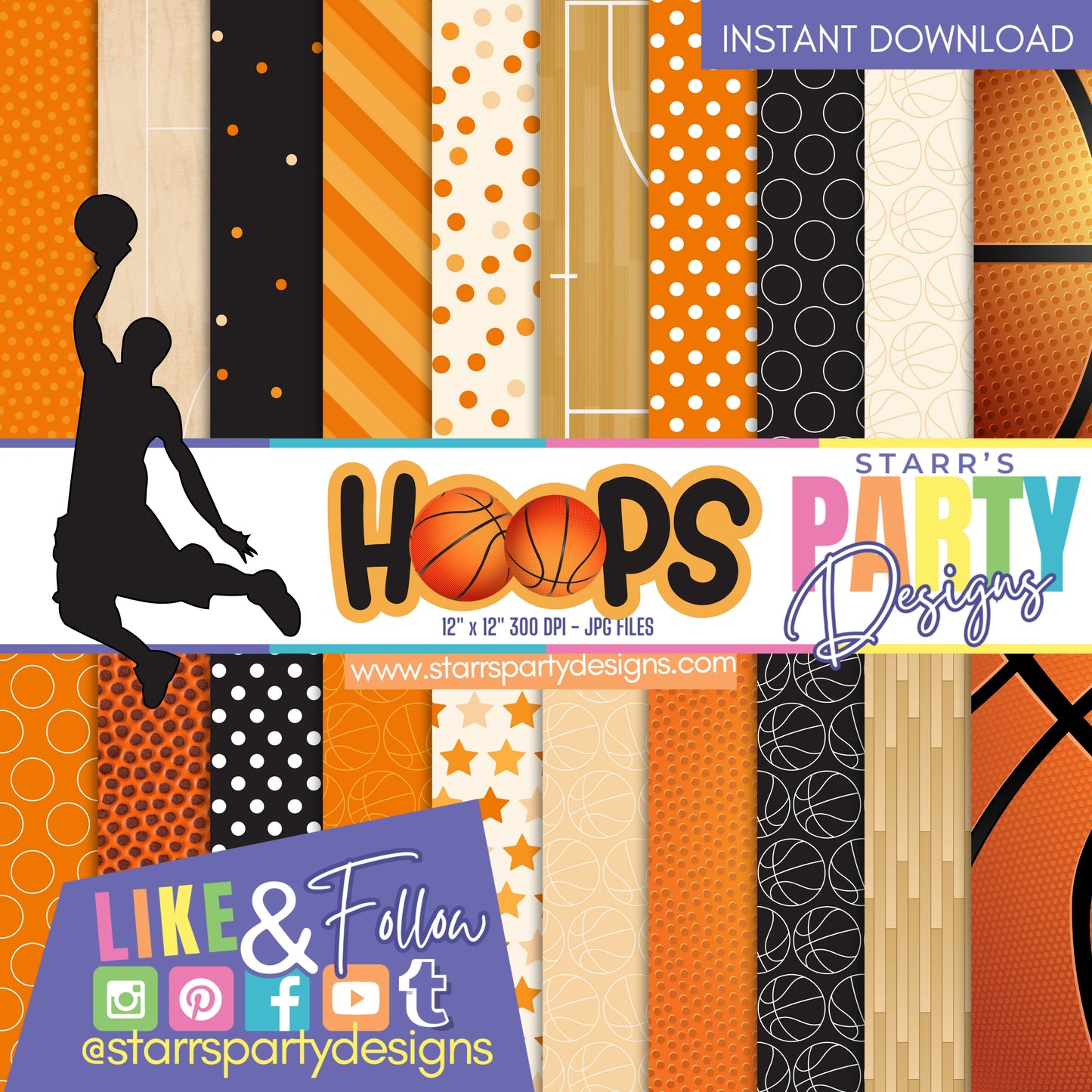 PAQUETE DE PAPEL HOOPS