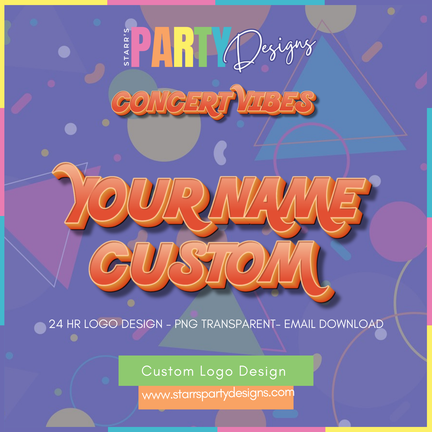 LOGOTIPO PERSONALIZADO | VIBRACIONES DE CONCIERTO