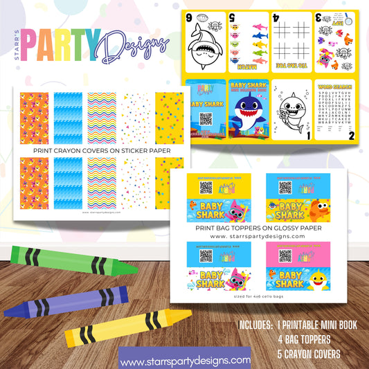 MINI BOOK DESIGN | BABY SHARK A3