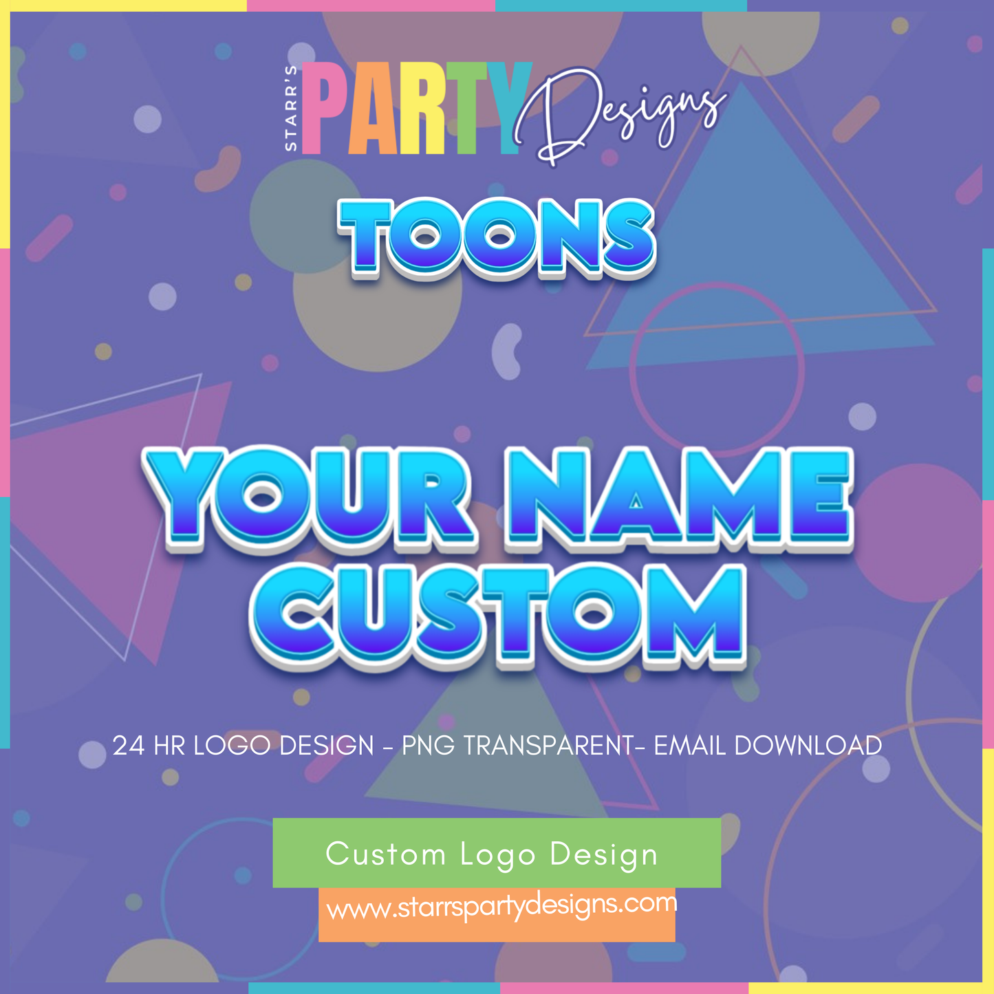 LOGOTIPO PERSONALIZADO | DIBUJOS ANIMADOS
