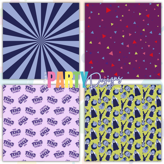 THE PROUD FAMILY PAPER PACK 1