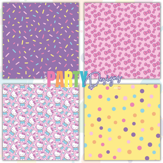 HELLO KITTY AND FRIENDS PAPER PACK 1
