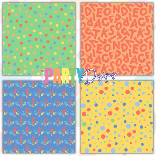 MS. RACHEL PASTEL BOY PAPER PACK 1