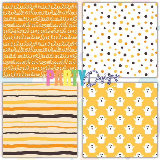 PAQUETE DE PAPEL FELIZ HALLOWEEN 1