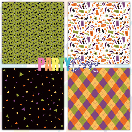 PAQUETE DE PAPEL FELIZ HALLOWEEN 1