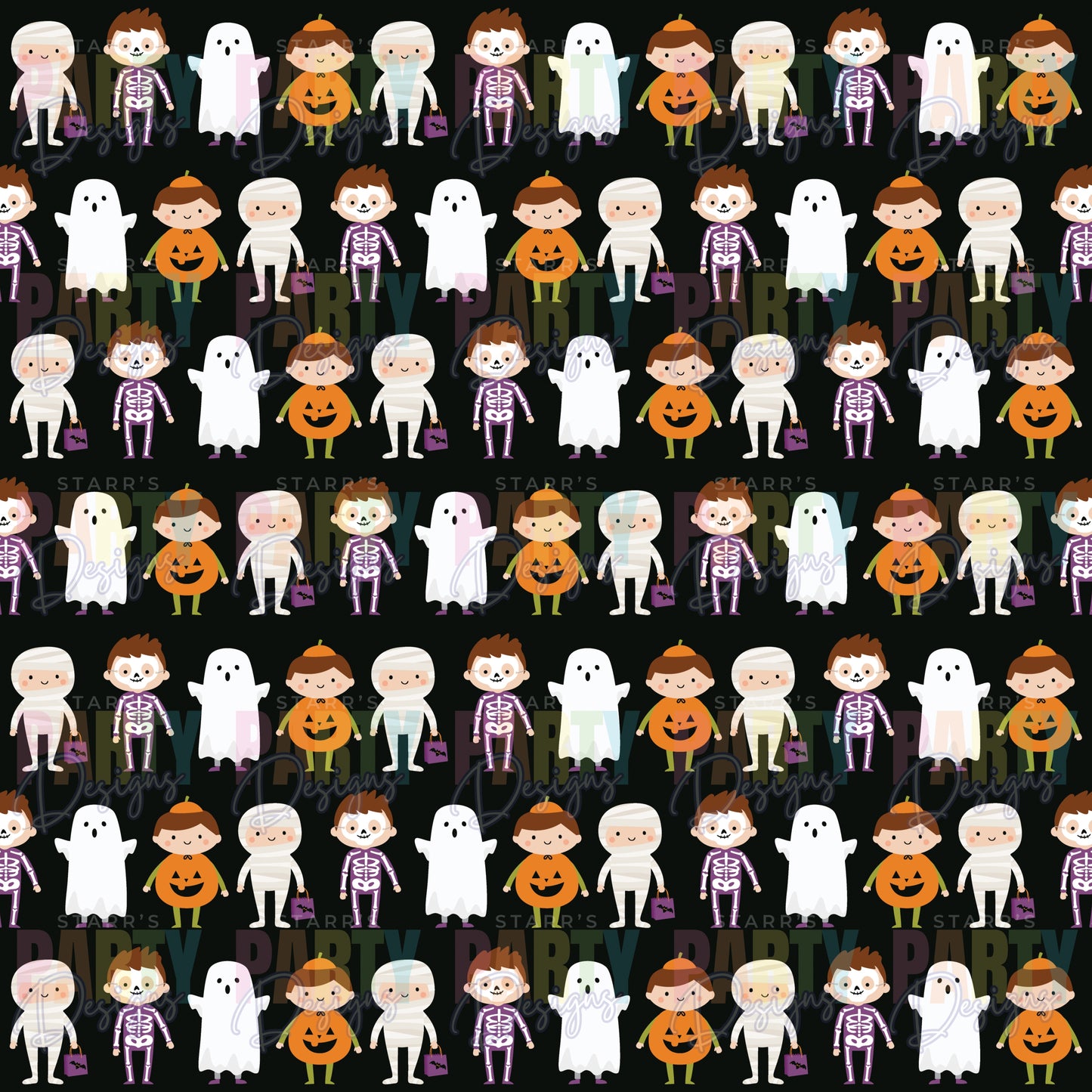 PAQUETE DE PAPEL FELIZ HALLOWEEN 1