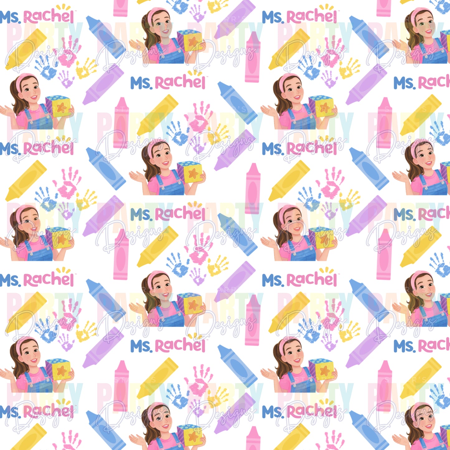 MS. RACHEL PASTEL GIRL PAPER PACK 1