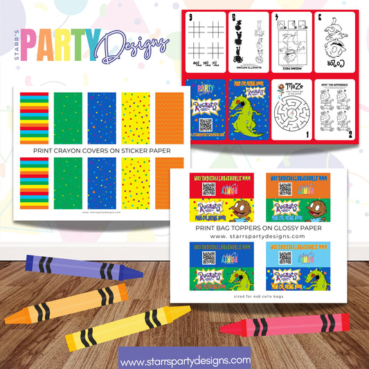 MINI BOOK DESIGN | AFRO RUGRATS B1