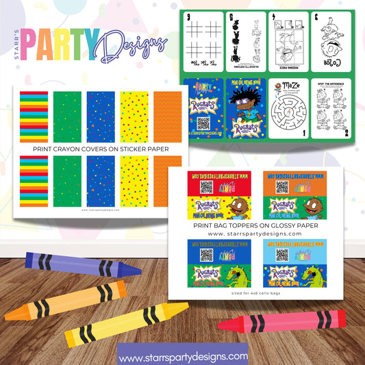 MINI BOOK DESIGN | AFRO RUGRATS A1