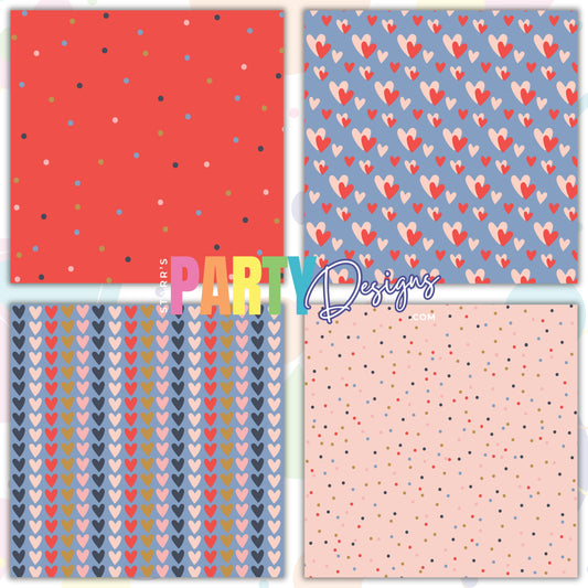 HAPPY VALENTINE'S DAY PAPER PACK 1