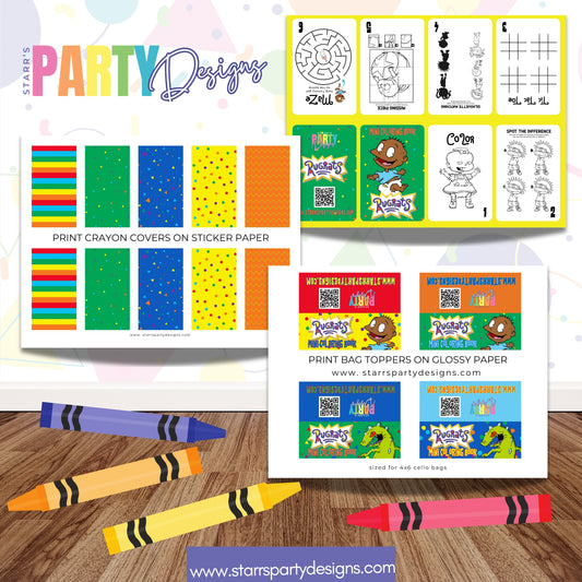 MINI BOOK DESIGN | AFRO RUGRATS A2