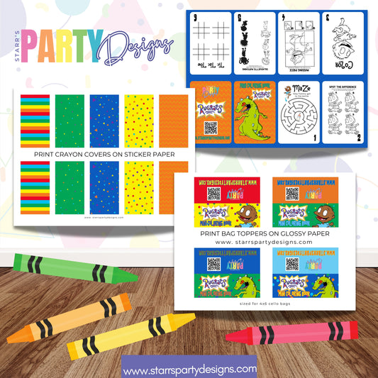 MINI BOOK DESIGN | AFRO RUGRATS B2