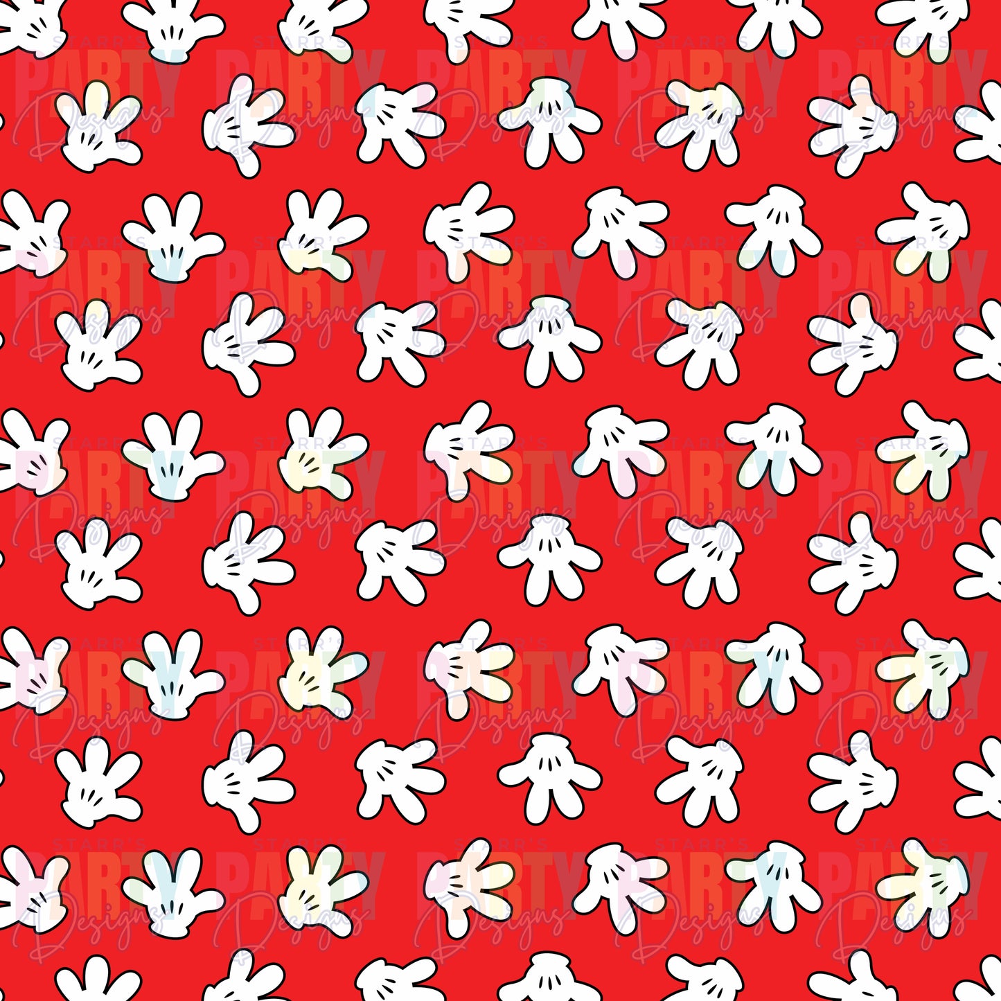 PAQUETE DE PAPEL ROJO DE MICKEY'S MOUSE 1