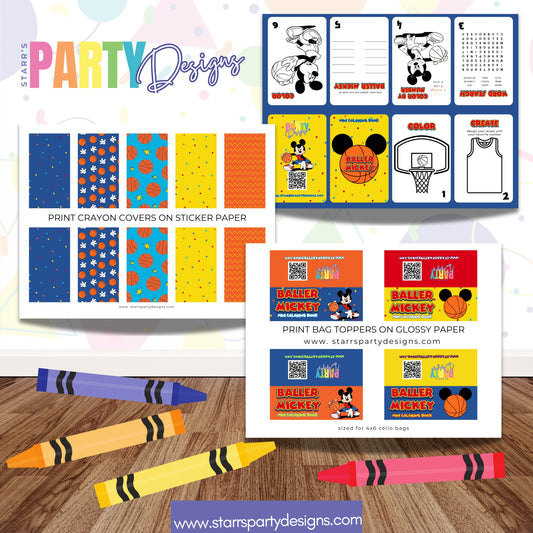 MINI BOOK DESIGN | BALLER MICKEY A1