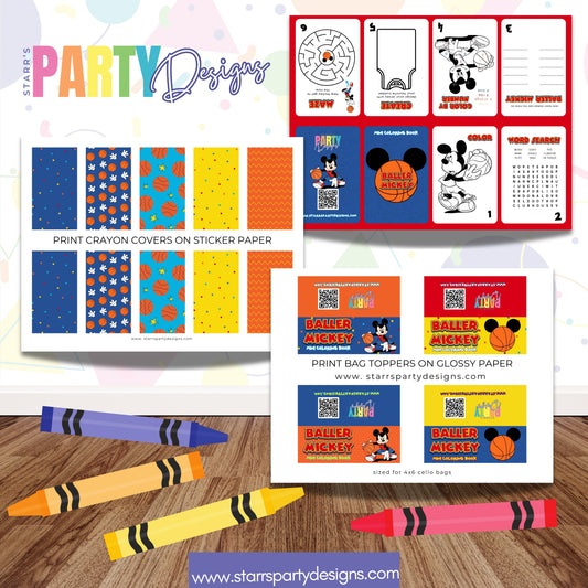 MINI BOOK DESIGN | BALLER MICKEY A2