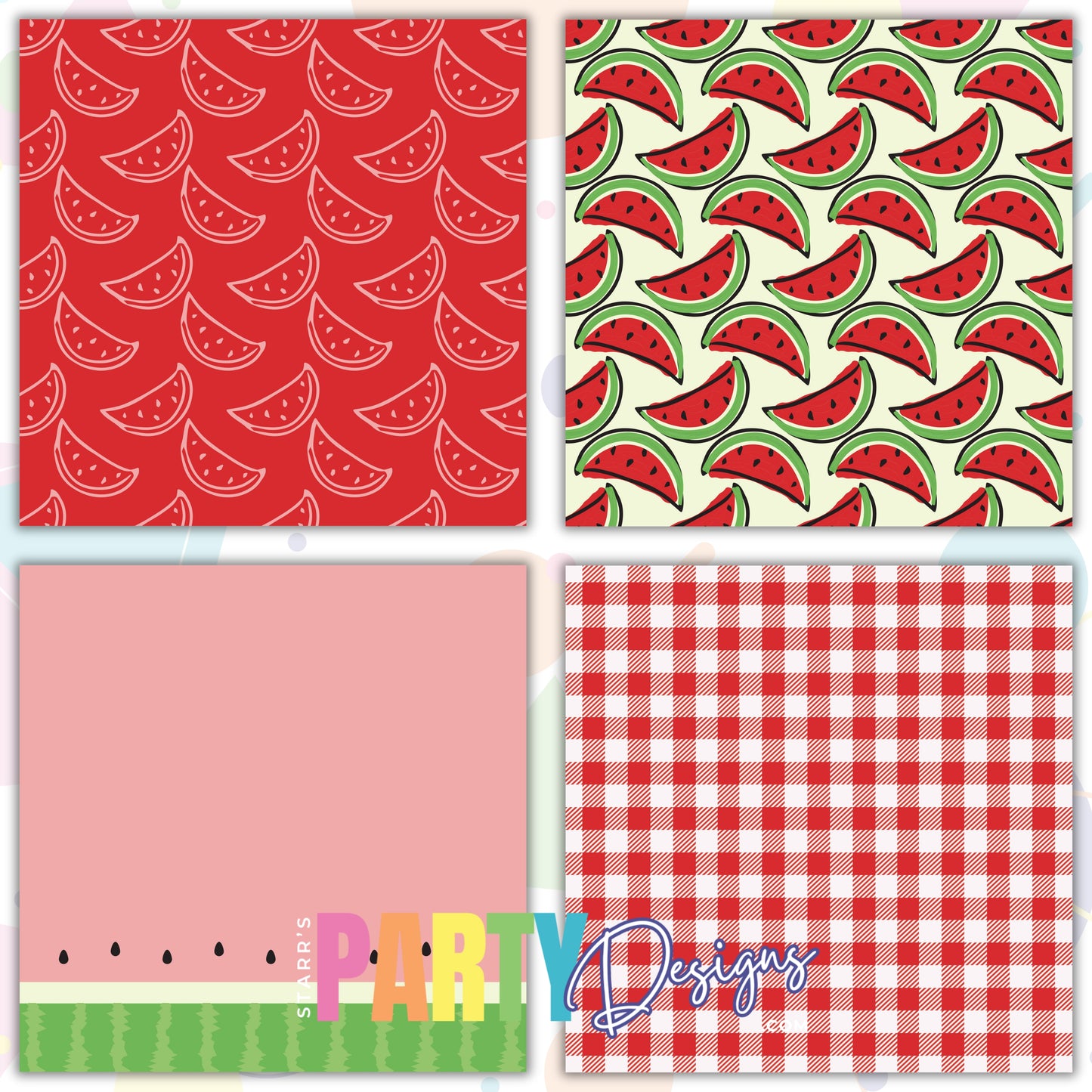 WATERMELON PAPER PACK 1