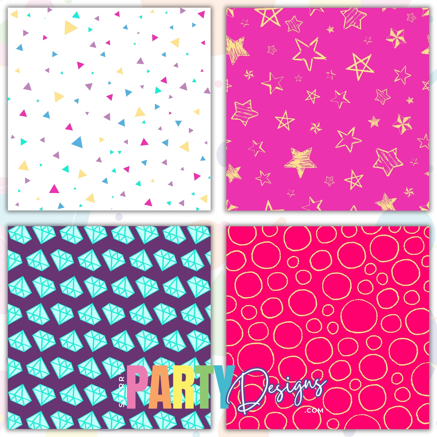 PAQUETE DE PAPEL JOJO SIWA ESTILO 1