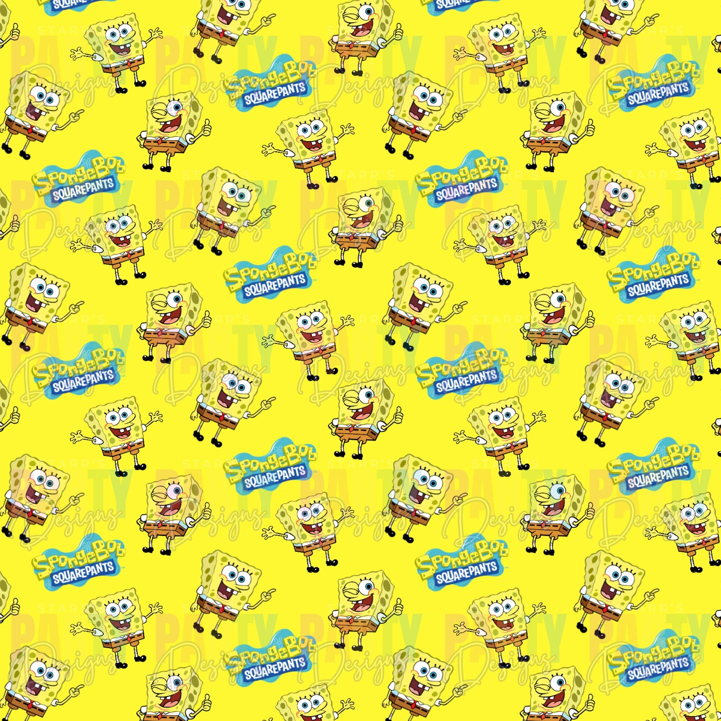 PAQUETE DE PAPEL DE NIÑA BOB ESPONJA