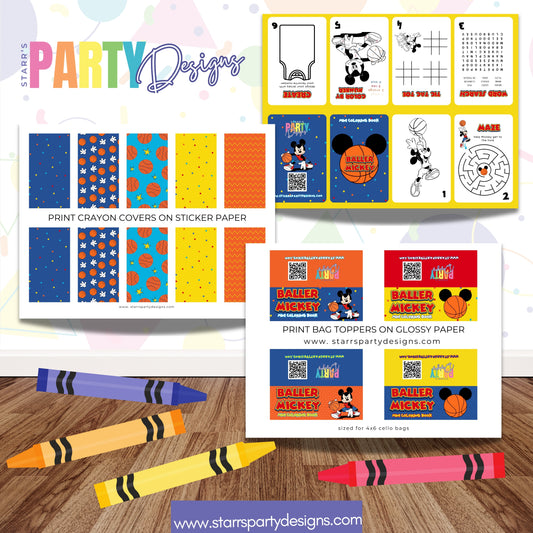 MINI BOOK DESIGN | BALLER MICKEY A3