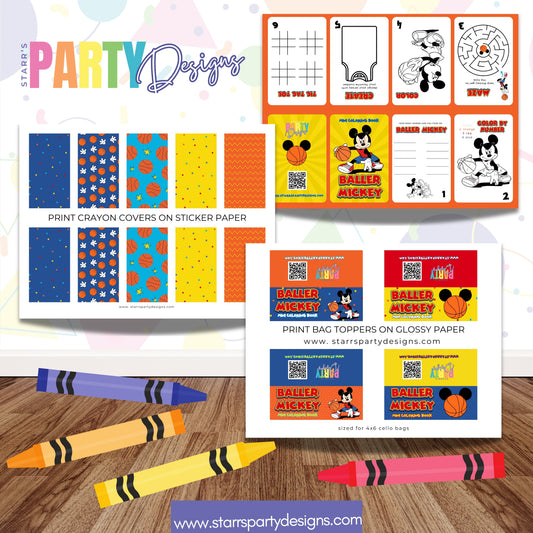 MINI BOOK DESIGN | BALLER MICKEY B1