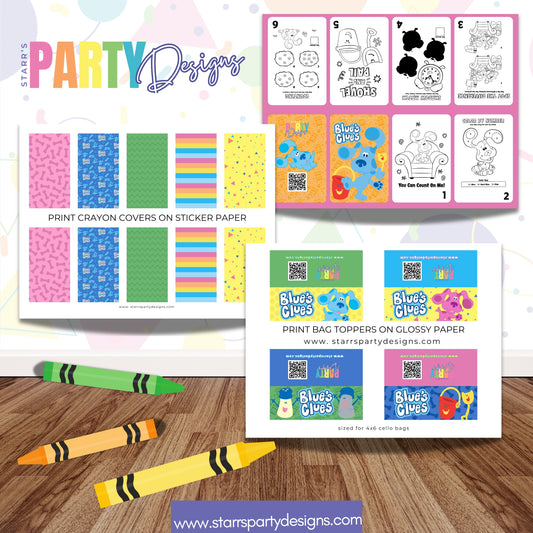 MINI BOOK DESIGN | BLUE'S CLUES D2