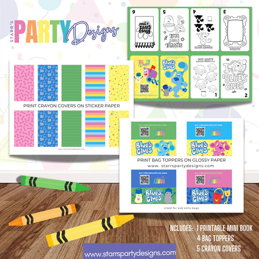 MINI BOOK DESIGN | BLUE'S CLUES D5