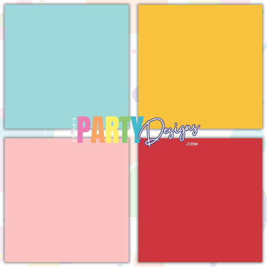 HOORAY! SOLIDS PAPER PACK