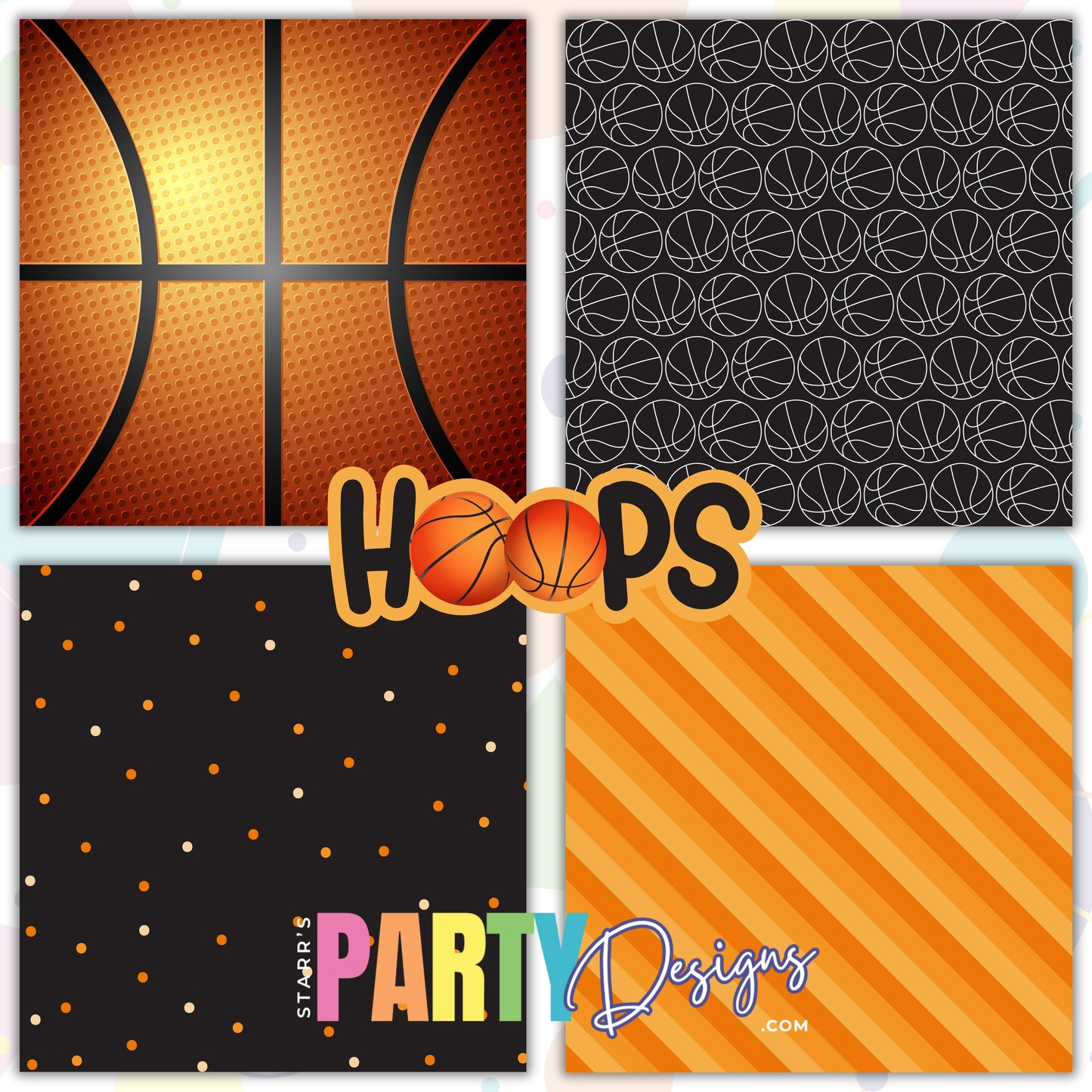 PAQUETE DE PAPEL HOOPS
