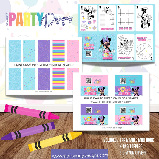 MINI BOOK DESIGN | POOL MINNIE A1