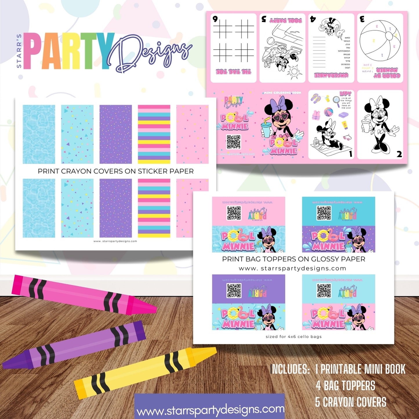 MINI BOOK DESIGN | POOL MINNIE A5