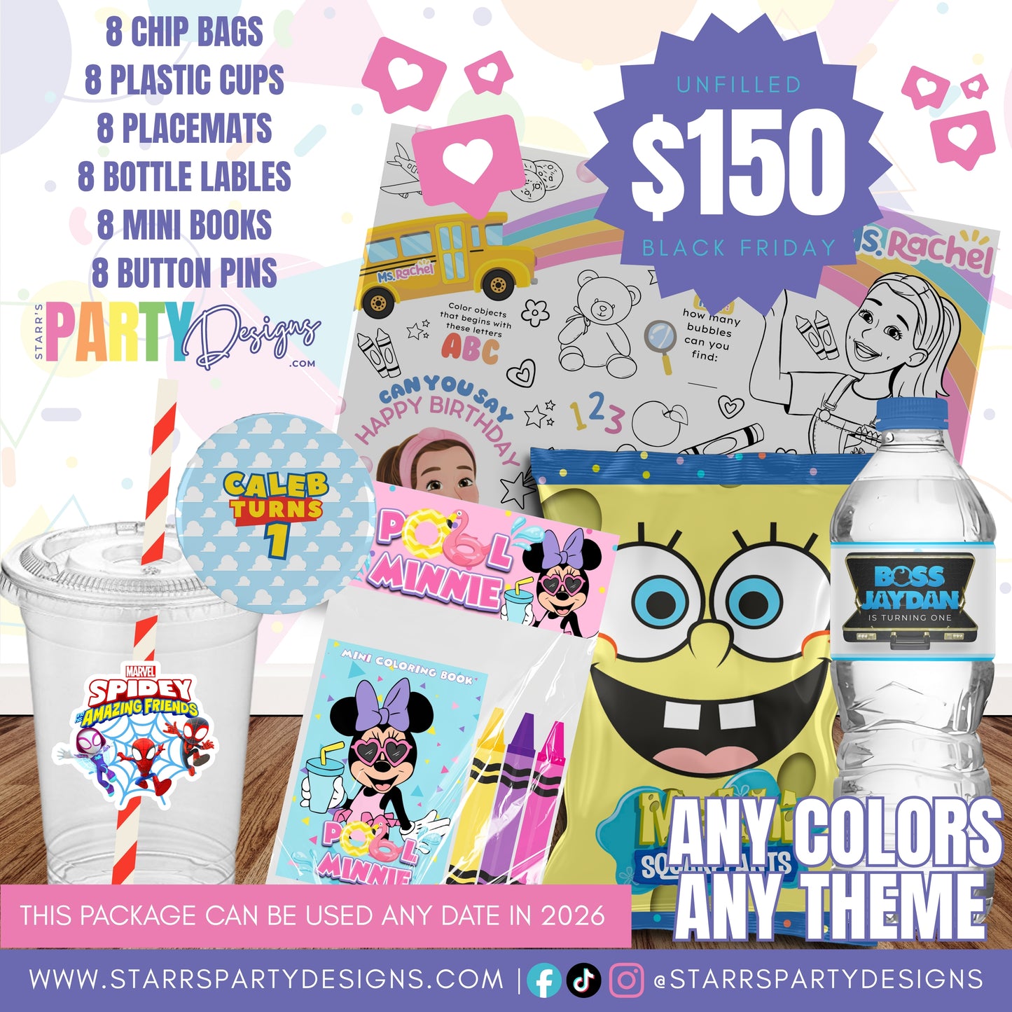 BLACK FRIDAY PACKAGE (ORDER NOV 16-24)