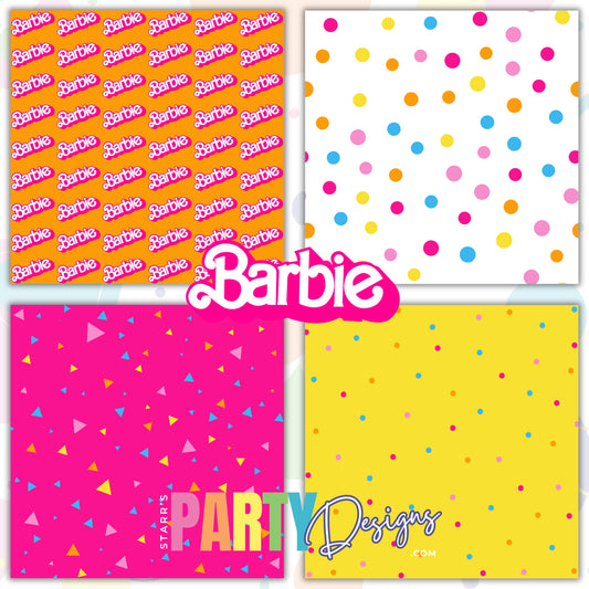 MALIBU BARBIE PAPER PACK 2