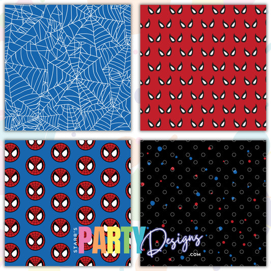 PAQUETE DE PAPEL DELUXE DE SPIDERMAN