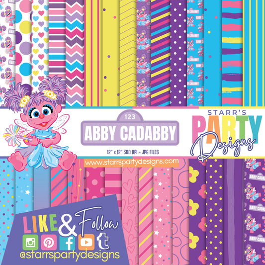 PAQUETE DE PAPELES ABBY CADABBY 2