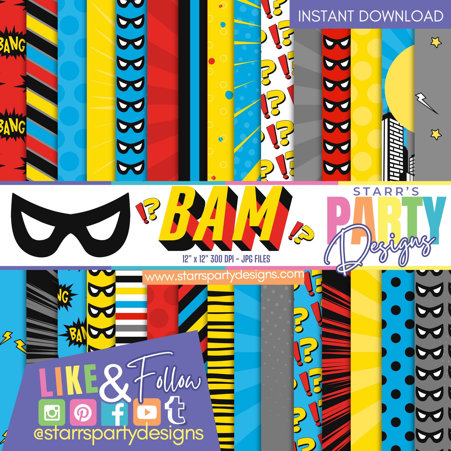 ¡BAM! PAQUETE DE PAPEL 1