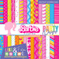 PAQUETE DE PAPEL BARBIE MALIBU 1
