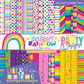 BRIGHT RAINBOW PAPER PACK