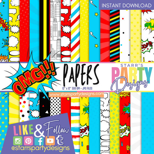 ¡¡¡Dios mío!!! PAQUETE DE PAPEL