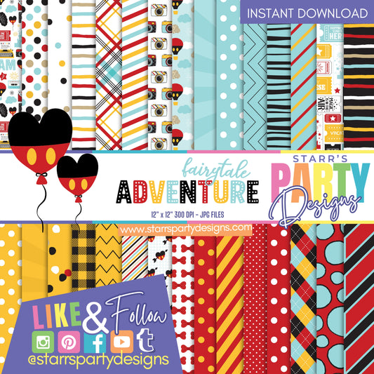 FAIRYTALE ADVENTURE PAPER PACK 2