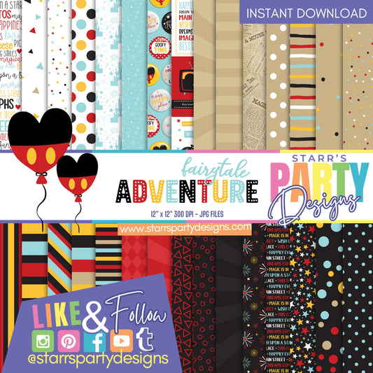 FAIRYTALE ADVENTURE PAPER PACK 1