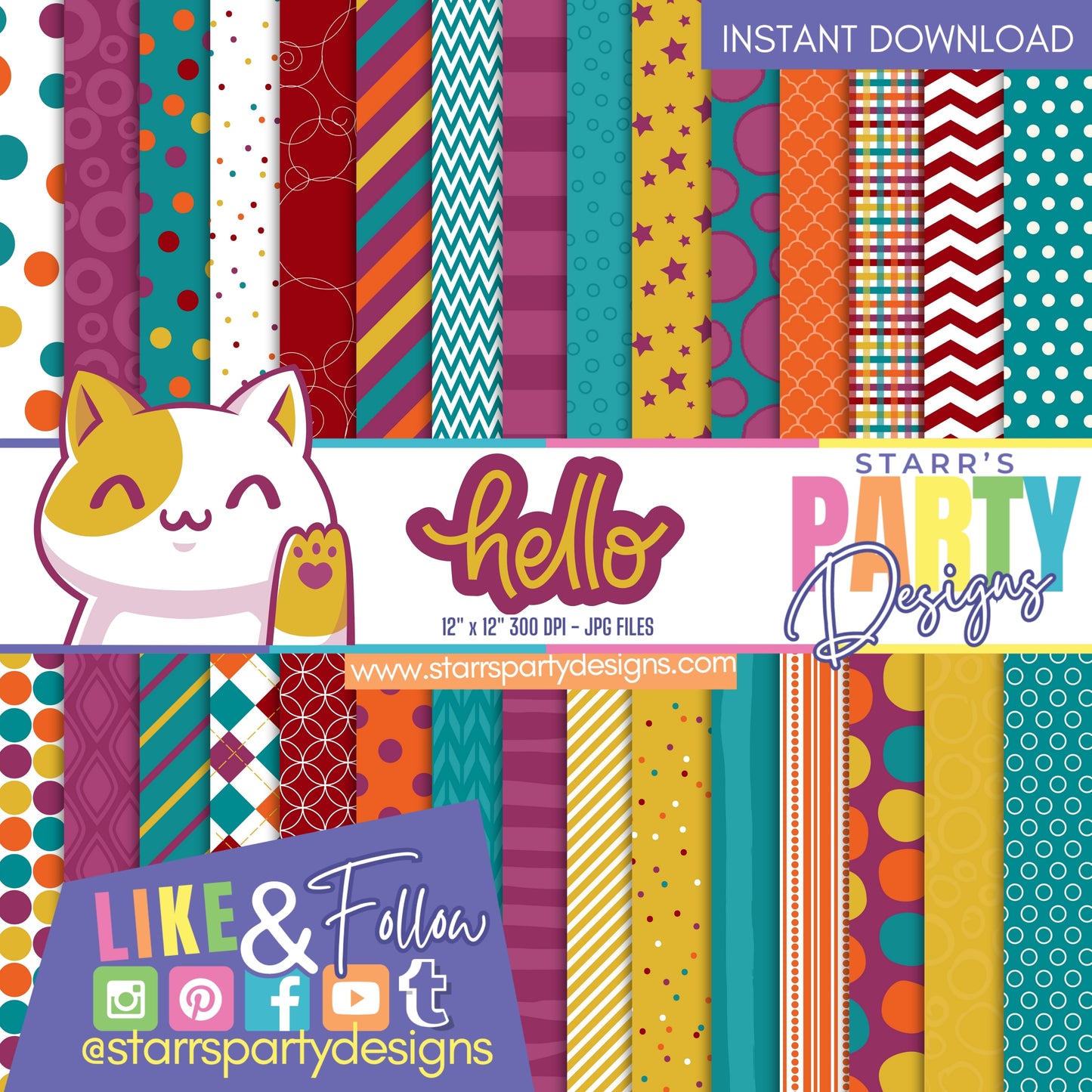 ¡HOLA! PAQUETE DE PAPEL