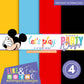 VAMOS A JUGAR CON EL PAQUETE DE PAPEL SÓLIDOS DE MICKEY