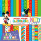 PAQUETE DE PAPEL DE LA CASA DE MICKEY
