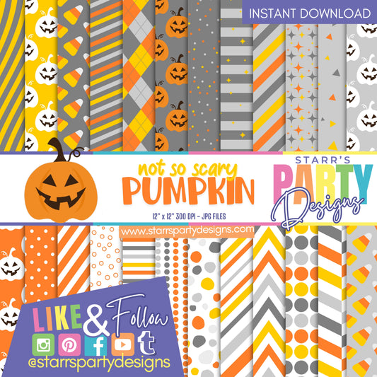 PAQUETE DE PAPEL FELIZ HALLOWEEN 1
