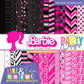 PINK BARBIE PAPER PACK 1