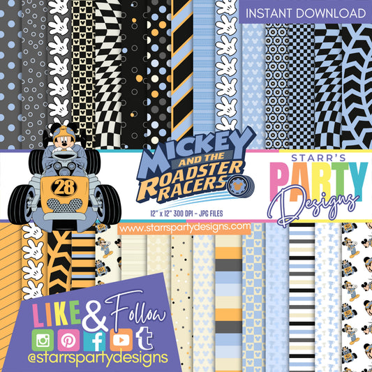 RACER MICKEY PAPER PACK