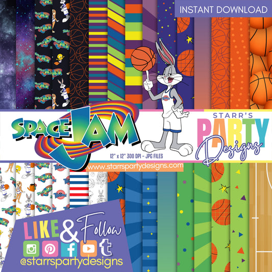 SPACE JAM PAPER PACK 1