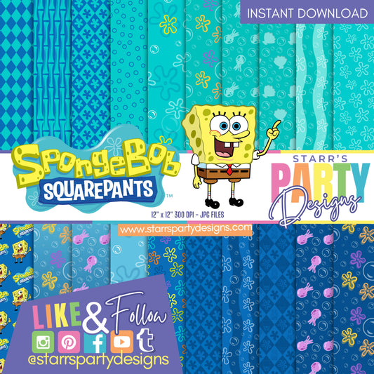 SQUAREPANTS BOBSPONGE PAPER PACK 3