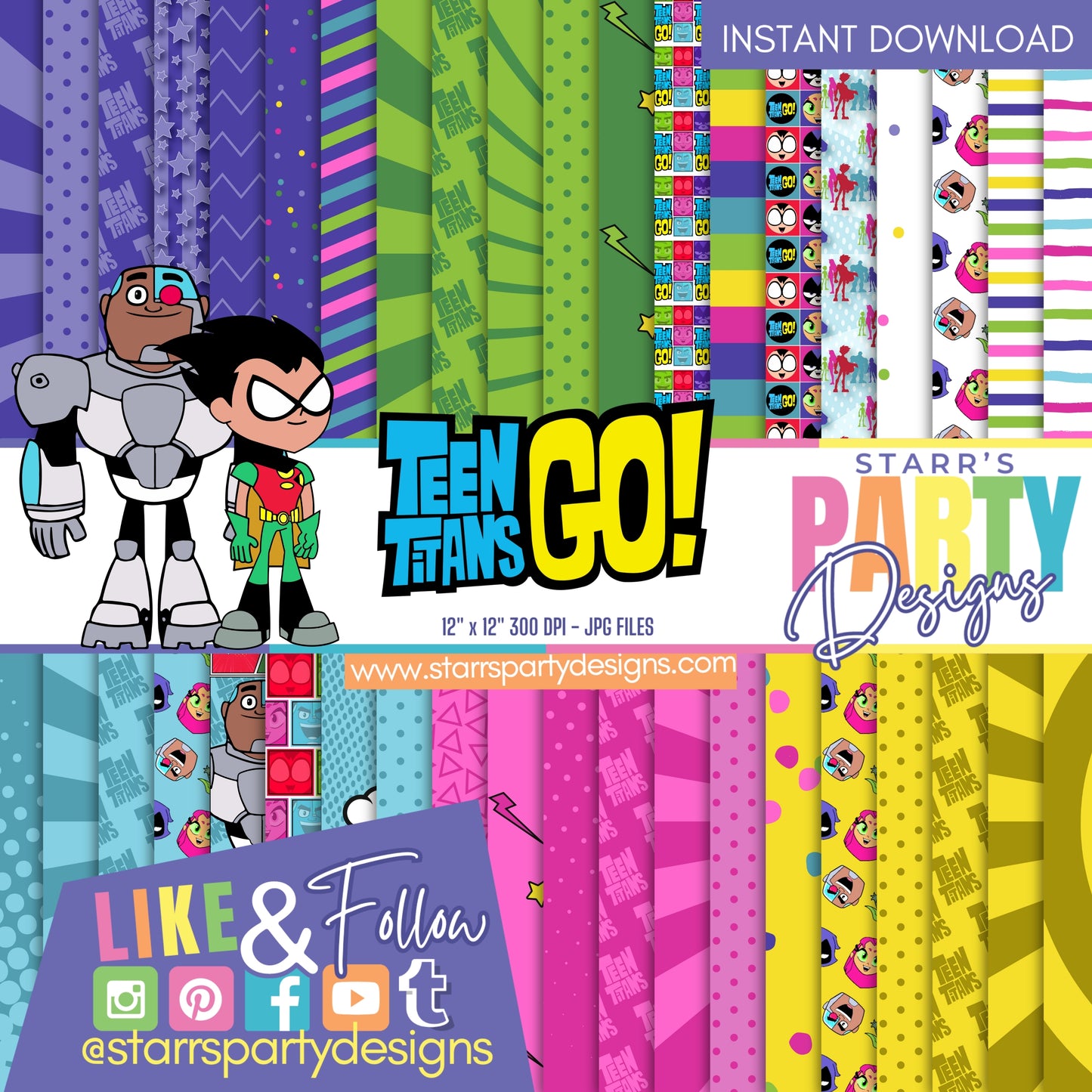 TEEN TITANS GO DELUXE PAPER PACK