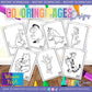 WINNIE THE POOH COLORING PAGES 2